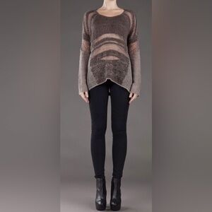 Helmut Lang Black Armor Reflex Leggings P/XS $265